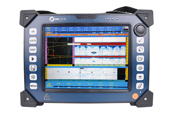 PHASCAN II phased array ultrasound flaw detector